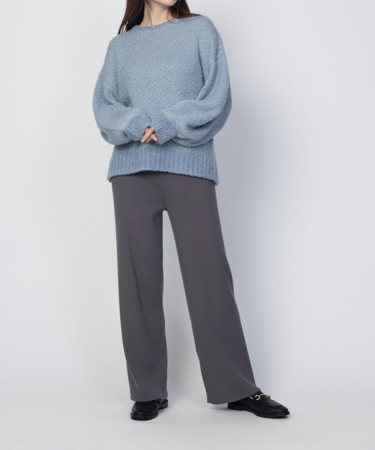 HusHusH リブニットパンツ レディース