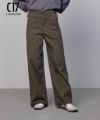C17 ベイカーワイドパンツ レディース
