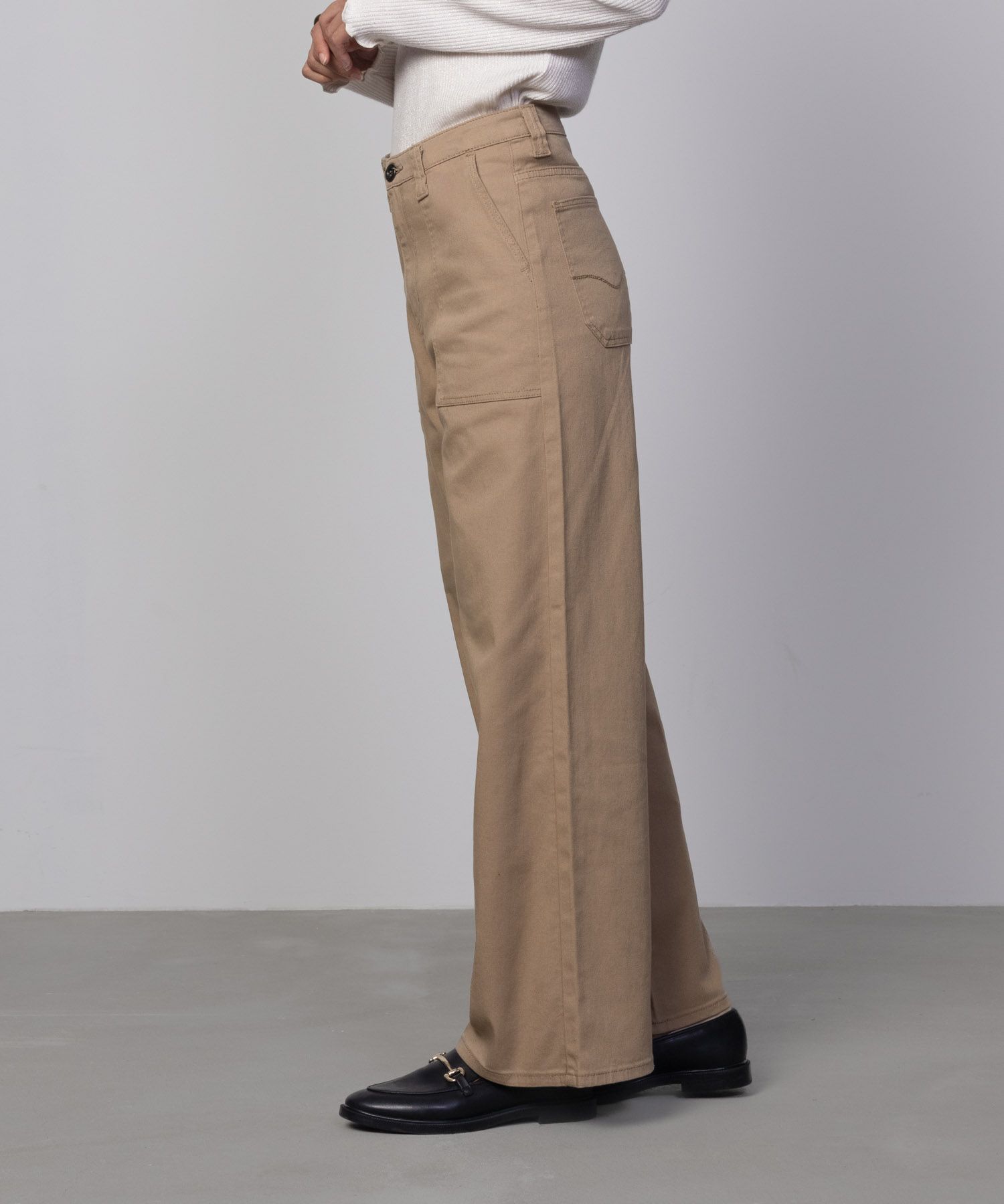 C17  ベイカーワイドパンツ レディース商品サムネイル-3