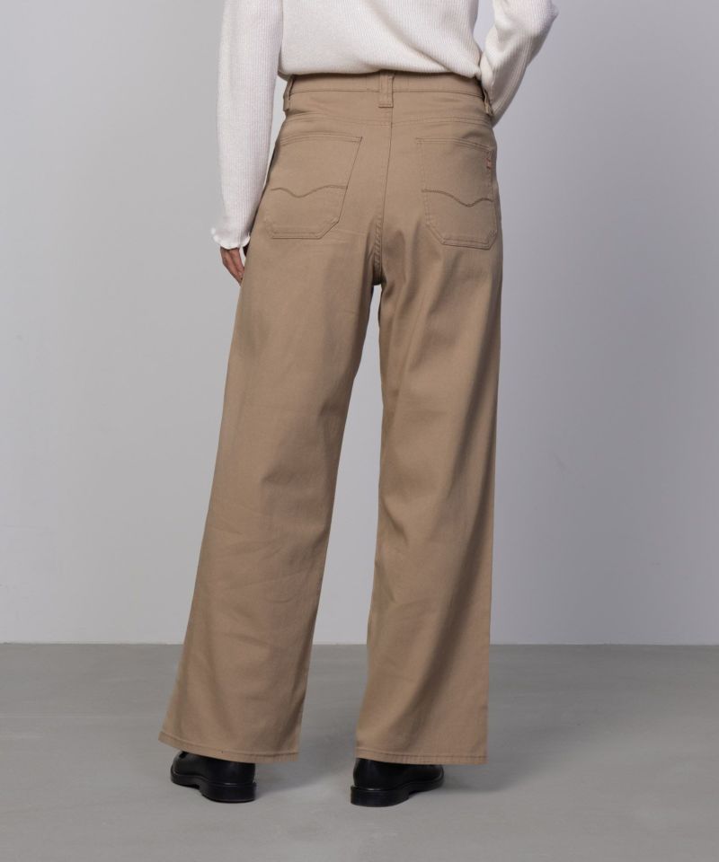 C17  ベイカーワイドパンツ レディース商品画像-4