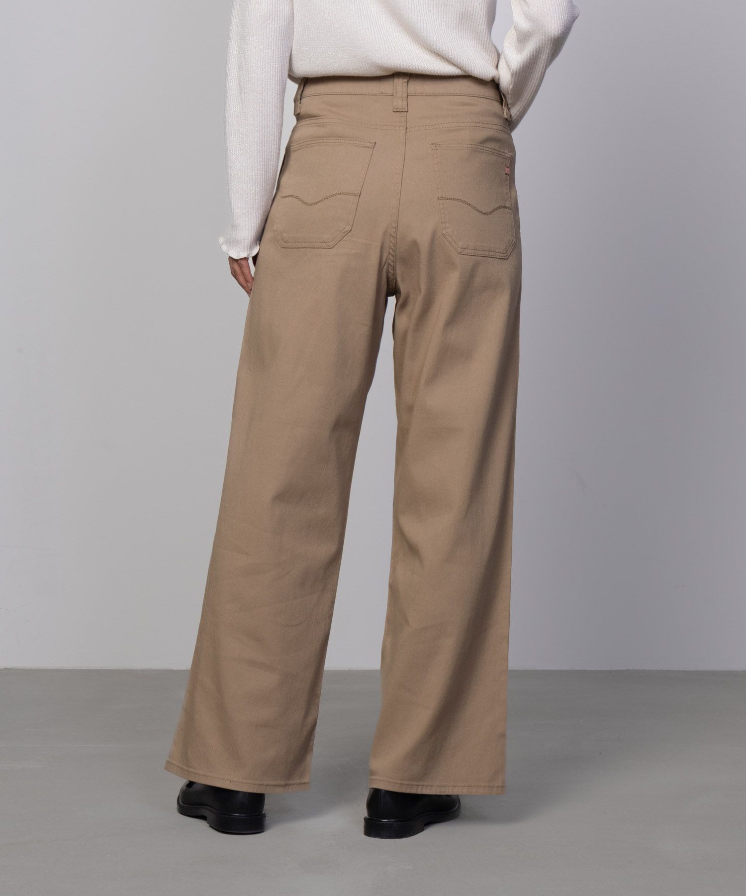 C17  ベイカーワイドパンツ レディース商品画像-4