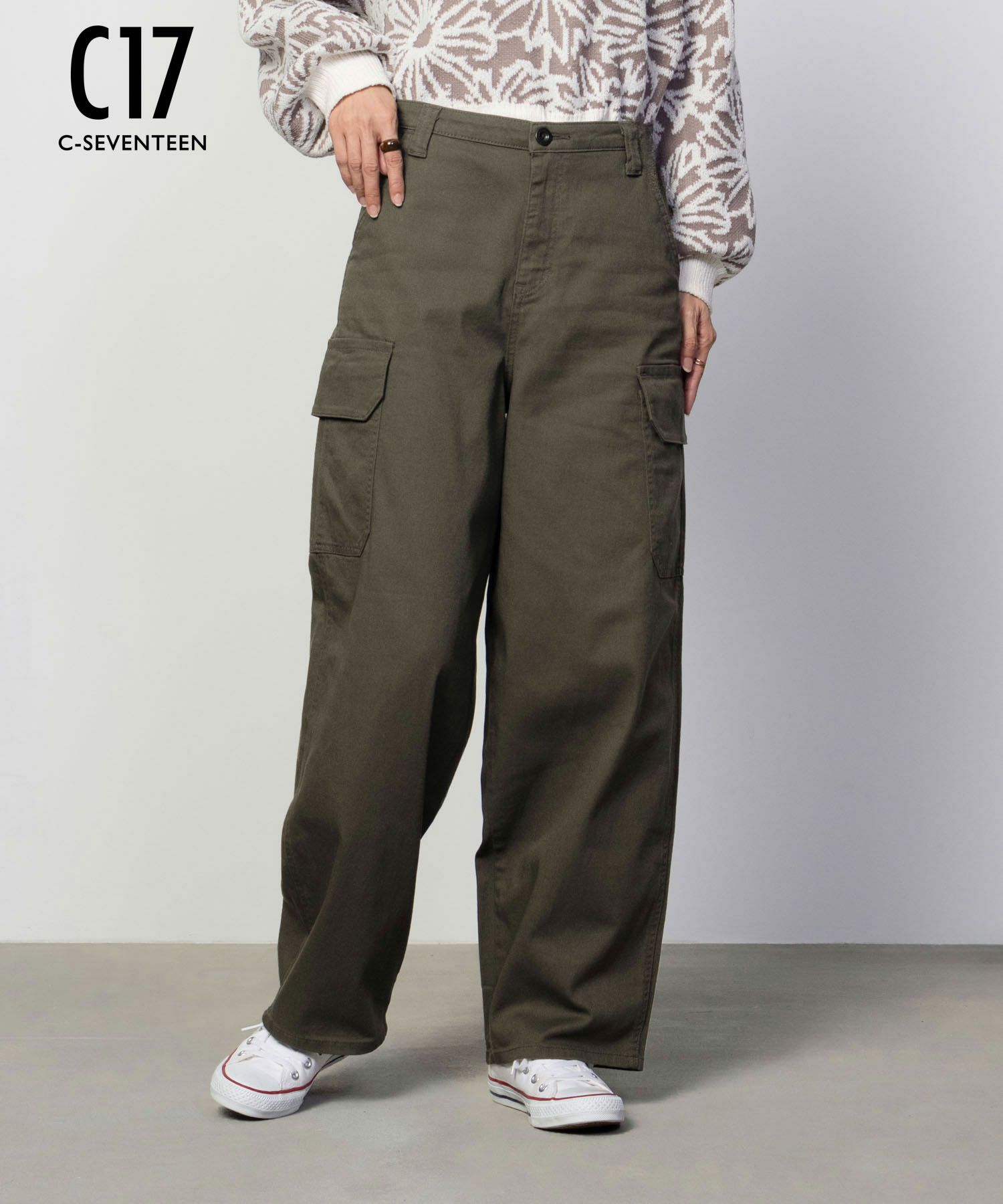 C17 バルーンカーゴパンツ レディース商品画像-1