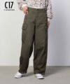 C17 バルーンカーゴパンツ レディース