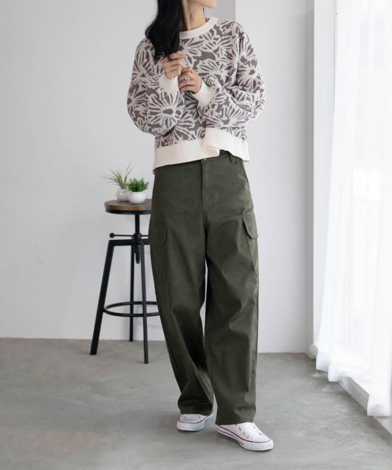 C17 バルーンカーゴパンツ レディース商品画像-7