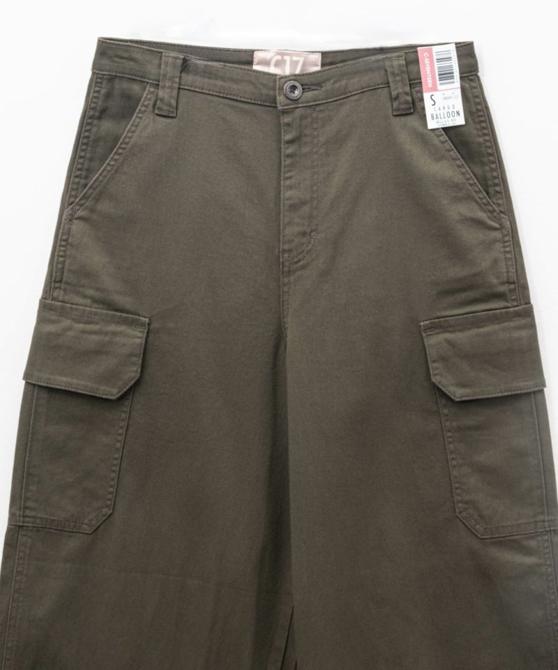 C17 バルーンカーゴパンツ レディース商品画像-11