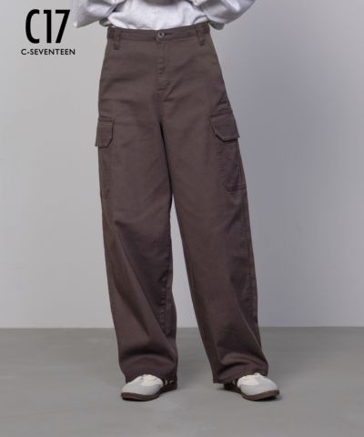 C17  バルーンカーゴパンツ レディース