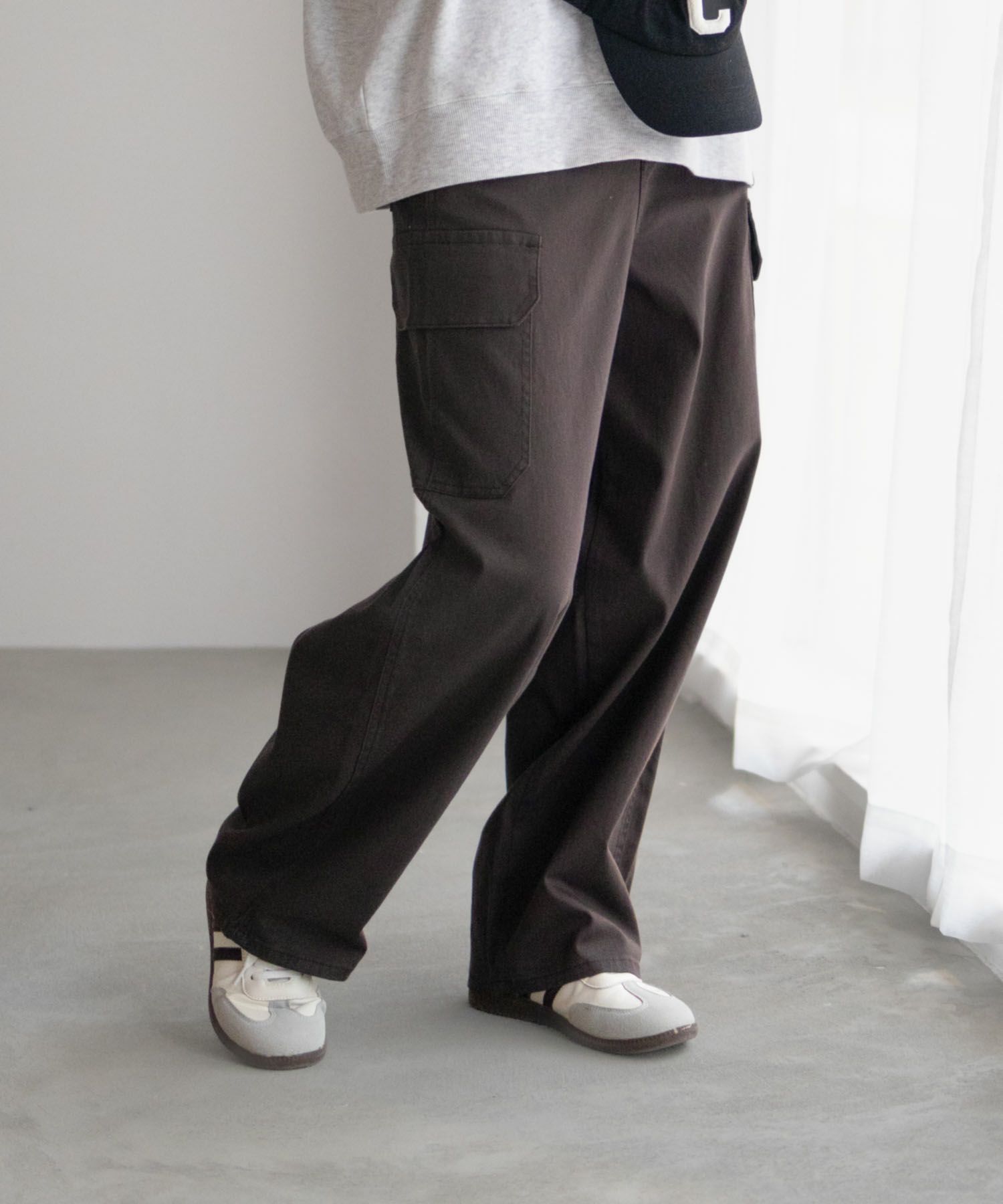 C17 バルーンカーゴパンツ レディース商品画像-5