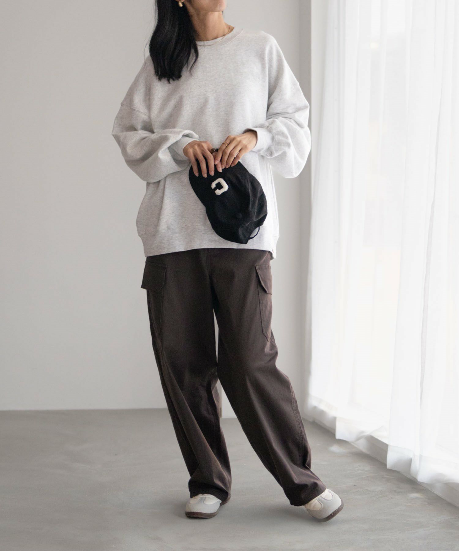 C17 バルーンカーゴパンツ レディース