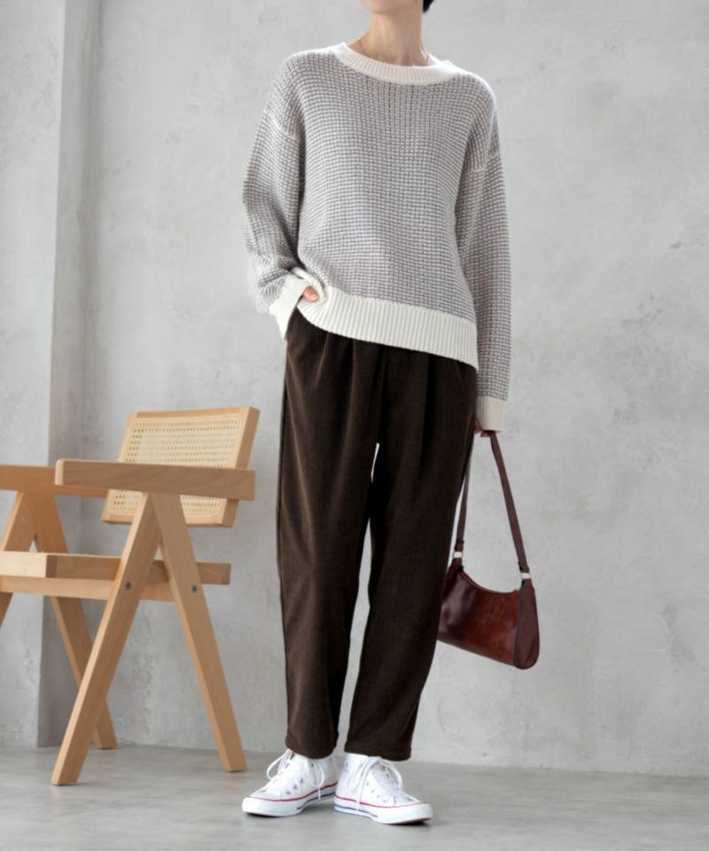 nAvy  コーデュロイテーパードパンツ レディース商品画像-2