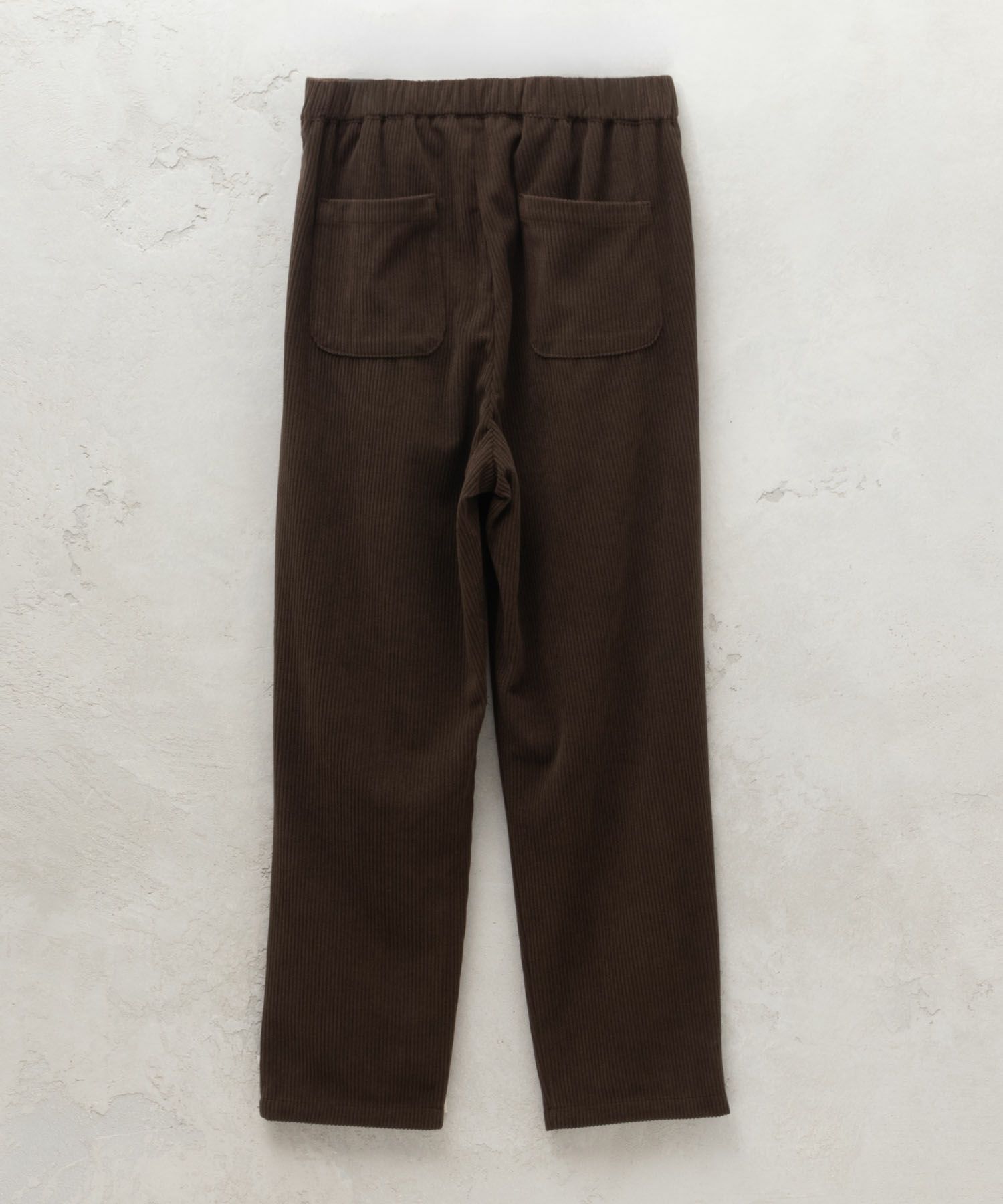 nAvy コーデュロイテーパードパンツ レディース