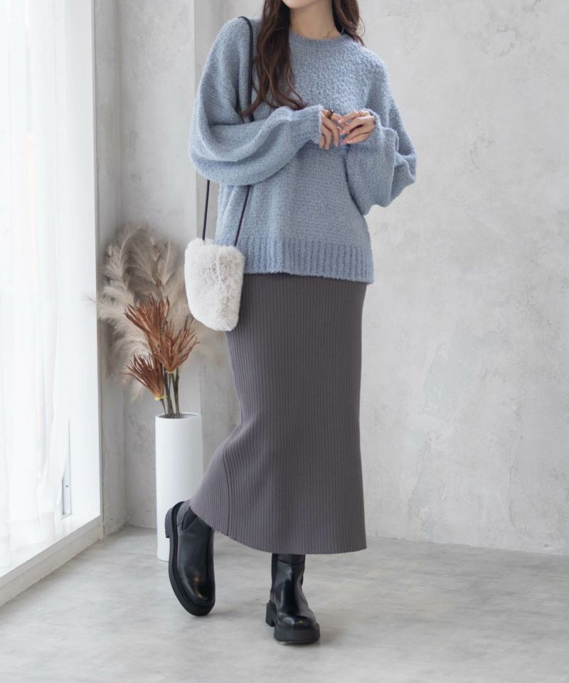 HusHusH  リブナロースカート レディース商品画像-3