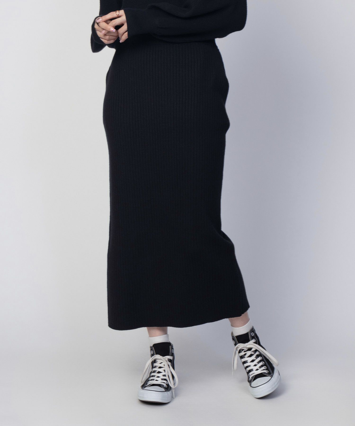 HusHusH  リブナロースカート レディース商品画像-10