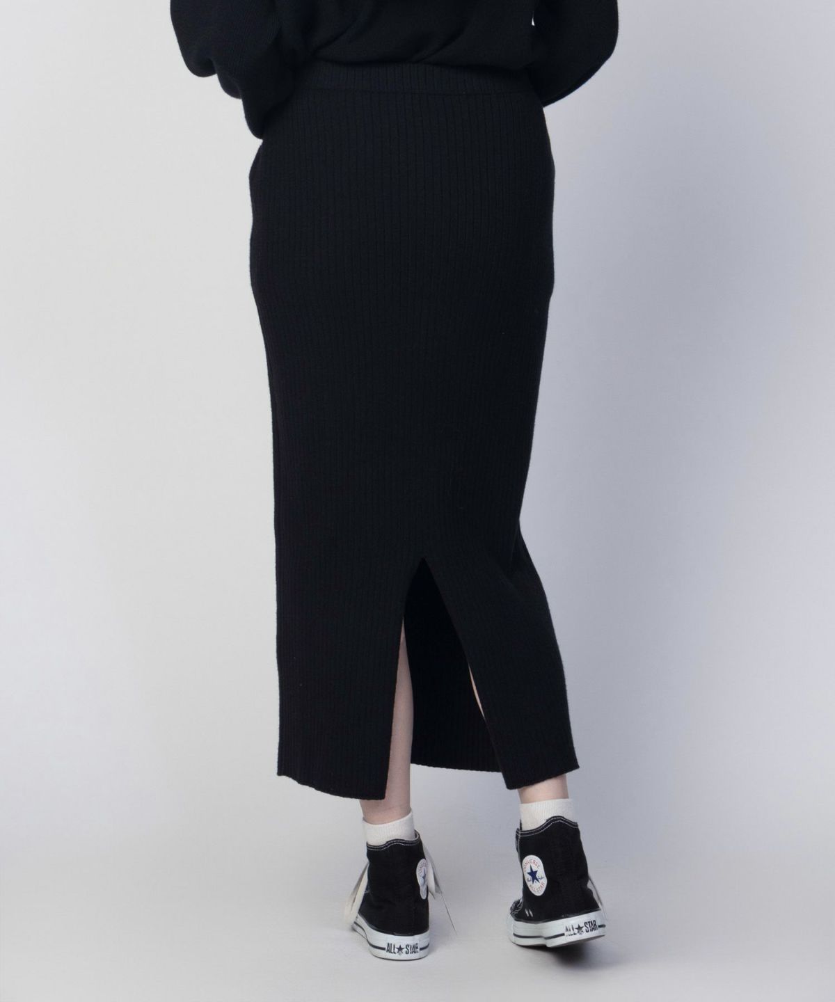 HusHusH リブナロースカート レディース