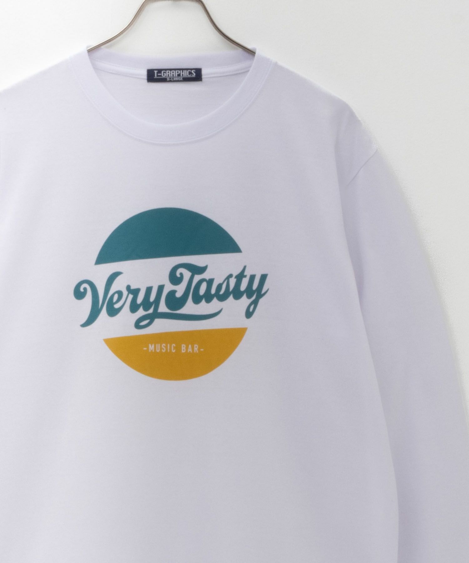 T-GRAPHICS ロゴプリント長袖Tシャツ メンズ商品画像-2