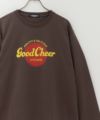 T-GRAPHICS ロゴプリント長袖Tシャツ メンズ