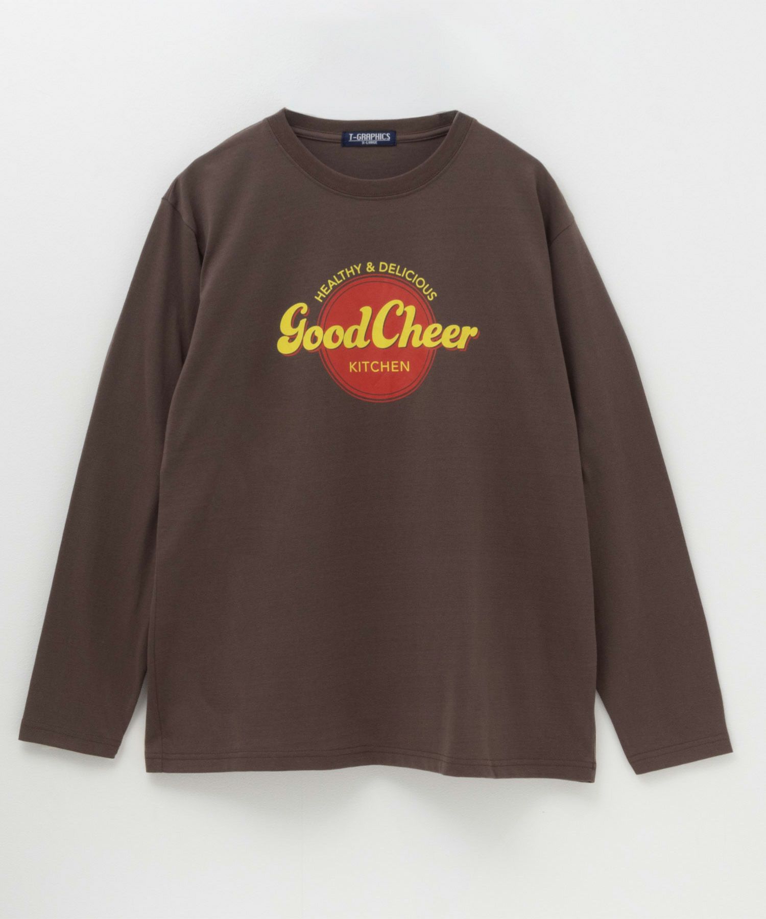 T-GRAPHICS  ロゴプリント長袖Tシャツ メンズ商品サムネイル-11