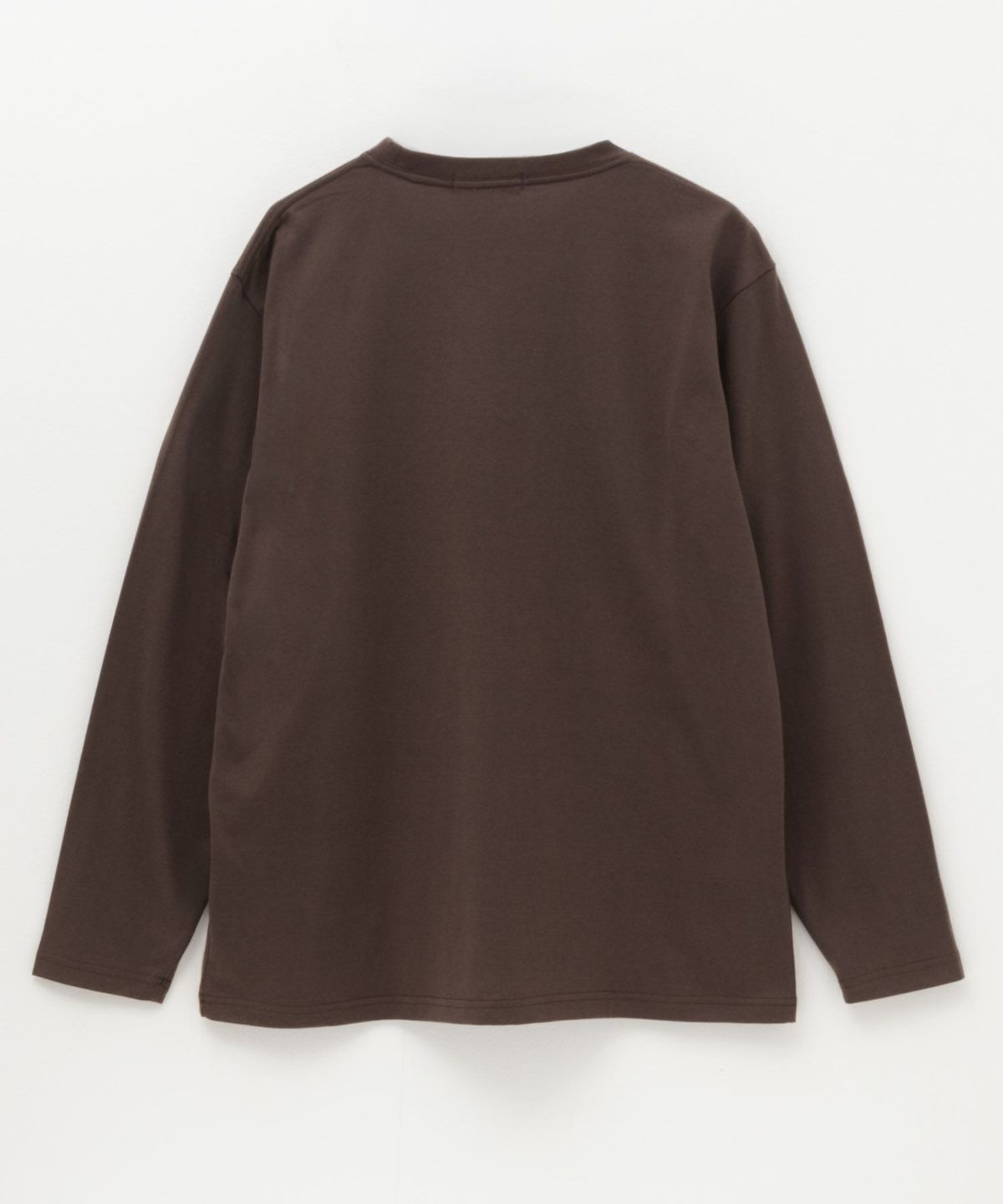 T-GRAPHICS ロゴプリント長袖Tシャツ メンズ