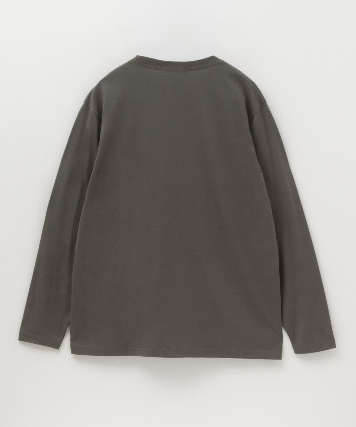 T-GRAPHICS 和柄プリント長袖Tシャツ メンズ