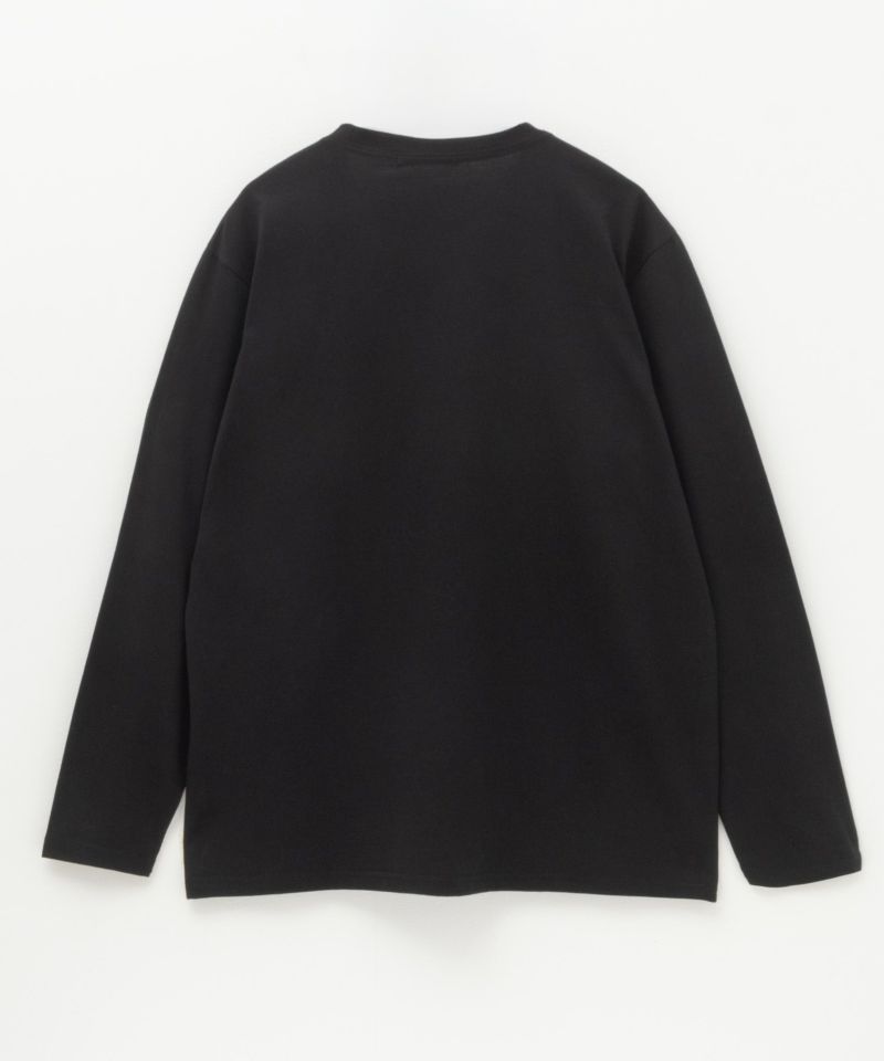 T-GRAPHICS  和柄プリント長袖Tシャツ メンズ商品画像-12