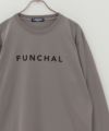T-GRAPHICS ロゴプリント長袖Tシャツ メンズ