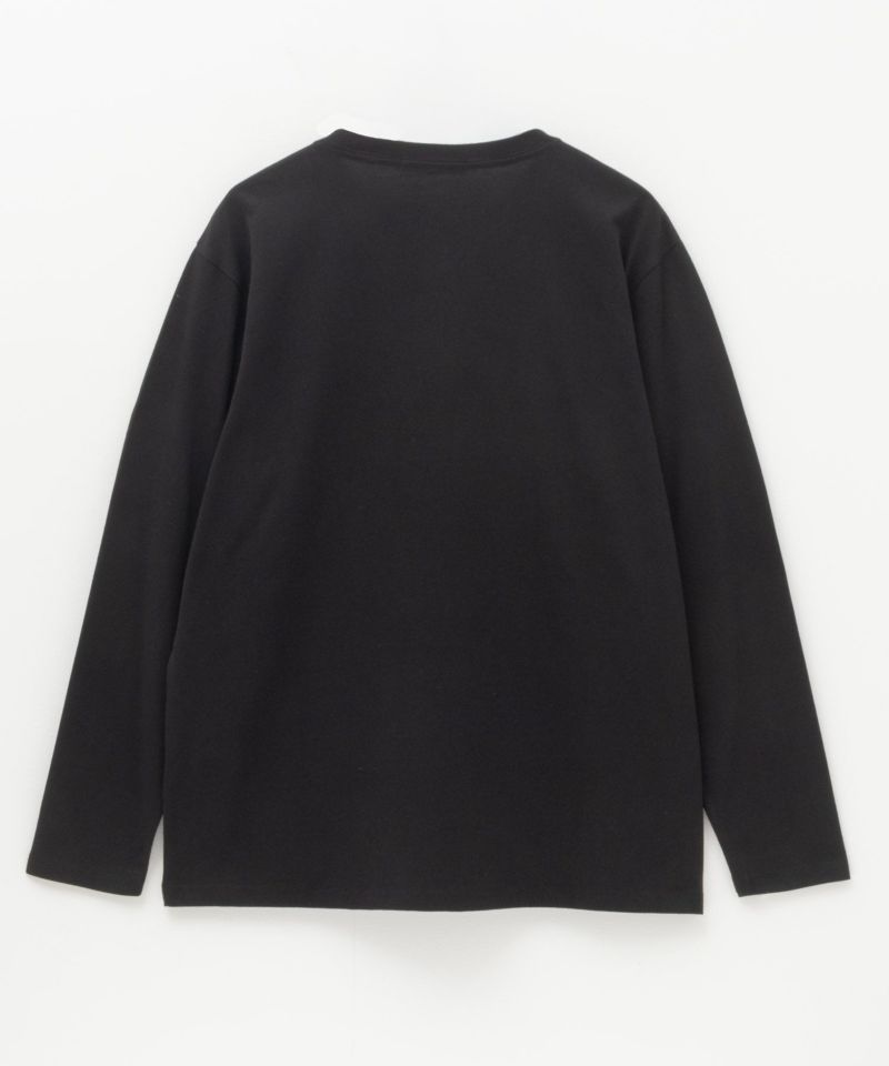 T-GRAPHICS ロゴプリント長袖Tシャツ メンズ商品画像-6