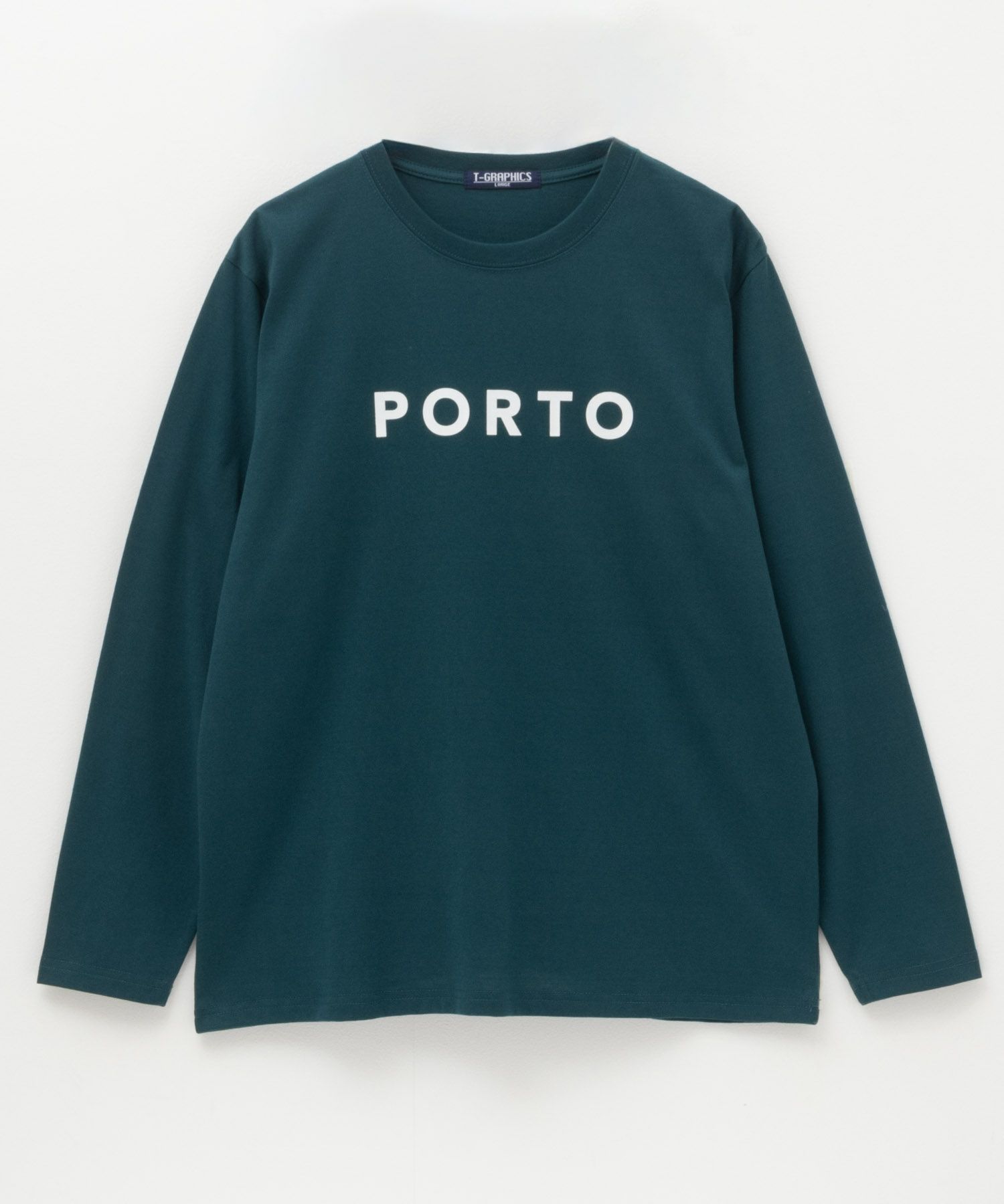 T-GRAPHICS  ロゴプリント長袖Tシャツ メンズ商品画像-9