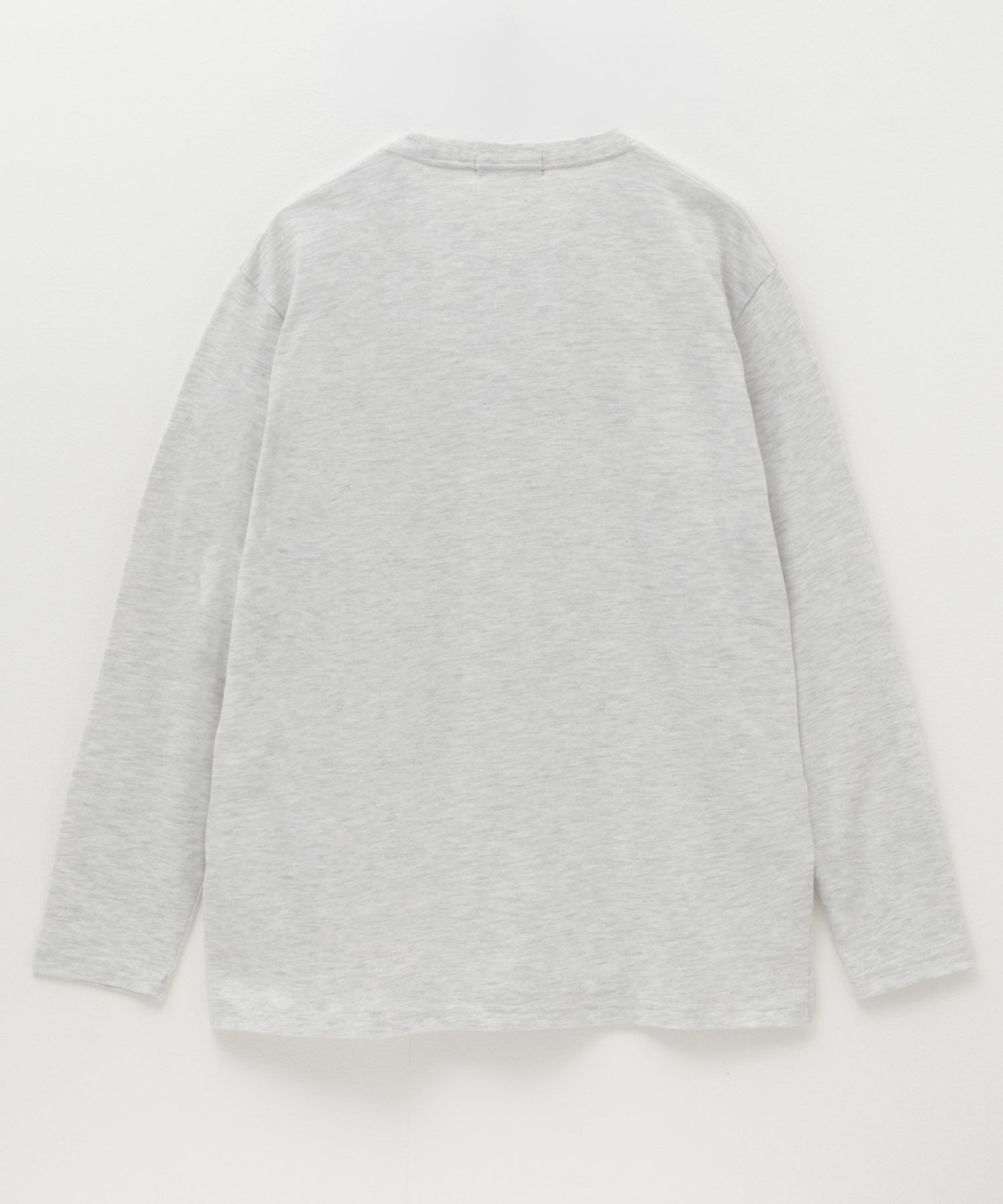 T-GRAPHICS ロゴプリント長袖Tシャツ メンズ
