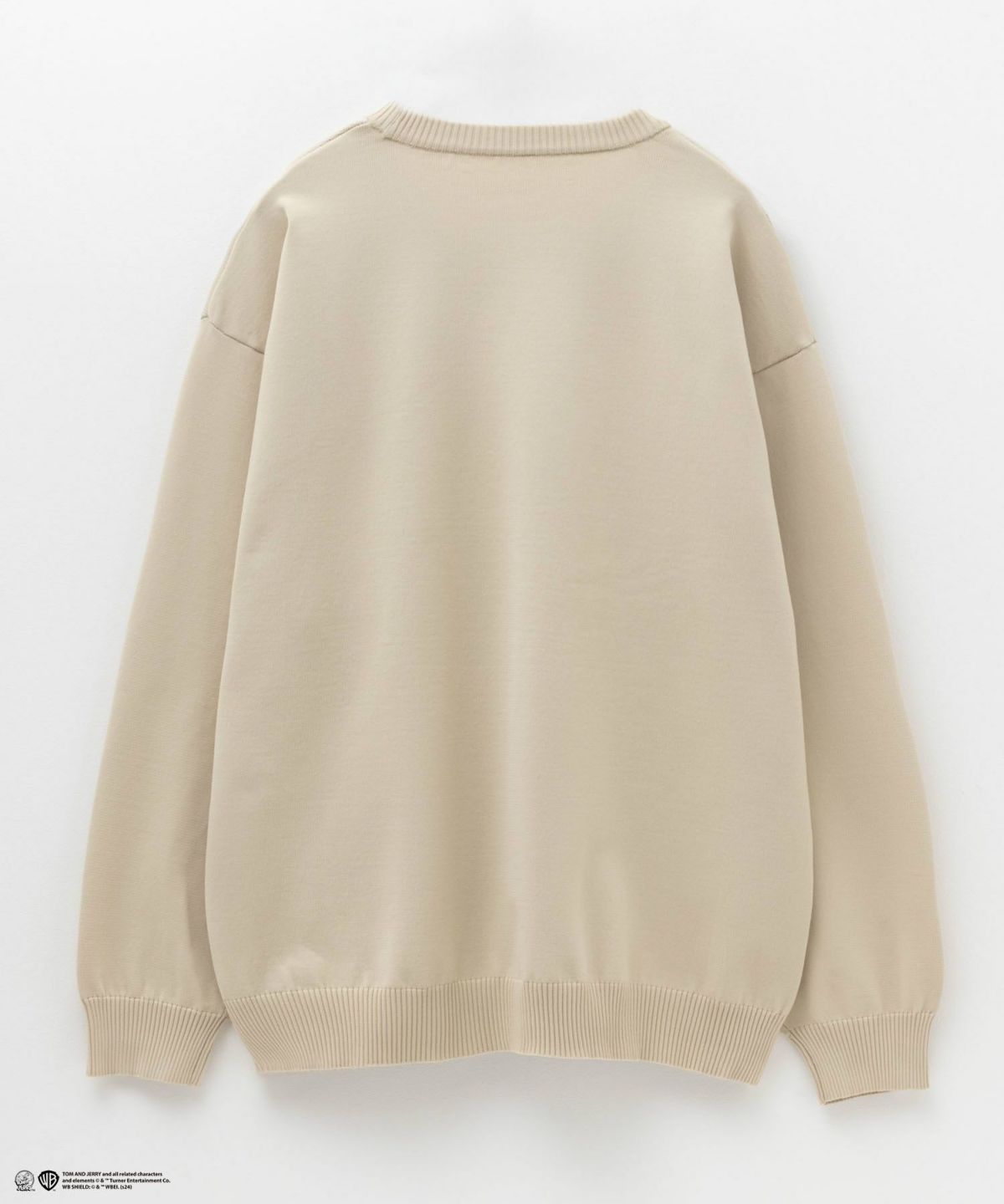 Tom and Jerry 前身ジャガードニット メンズ