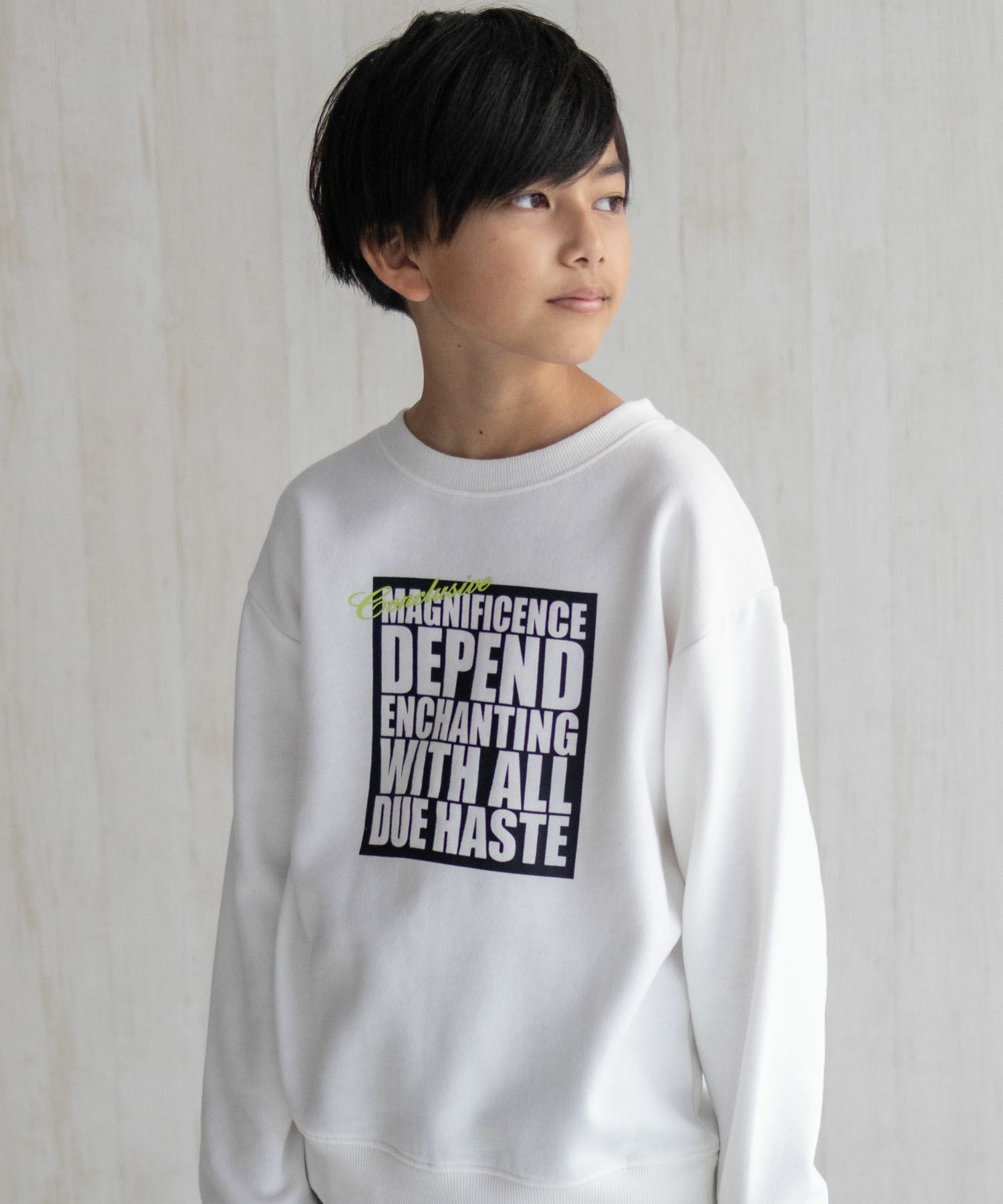 T-GRAPHICS プリントトレーナー キッズ