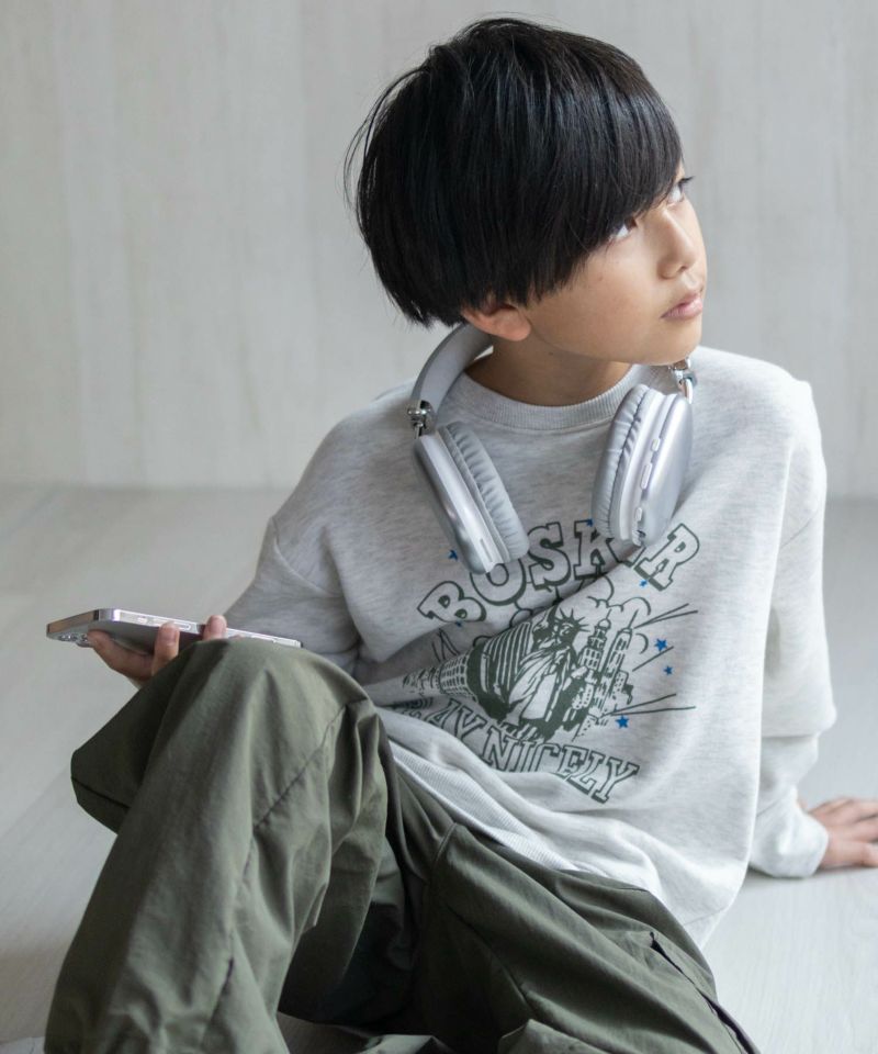 T-GRAPHICS  プリントトレーナー キッズ商品画像-9