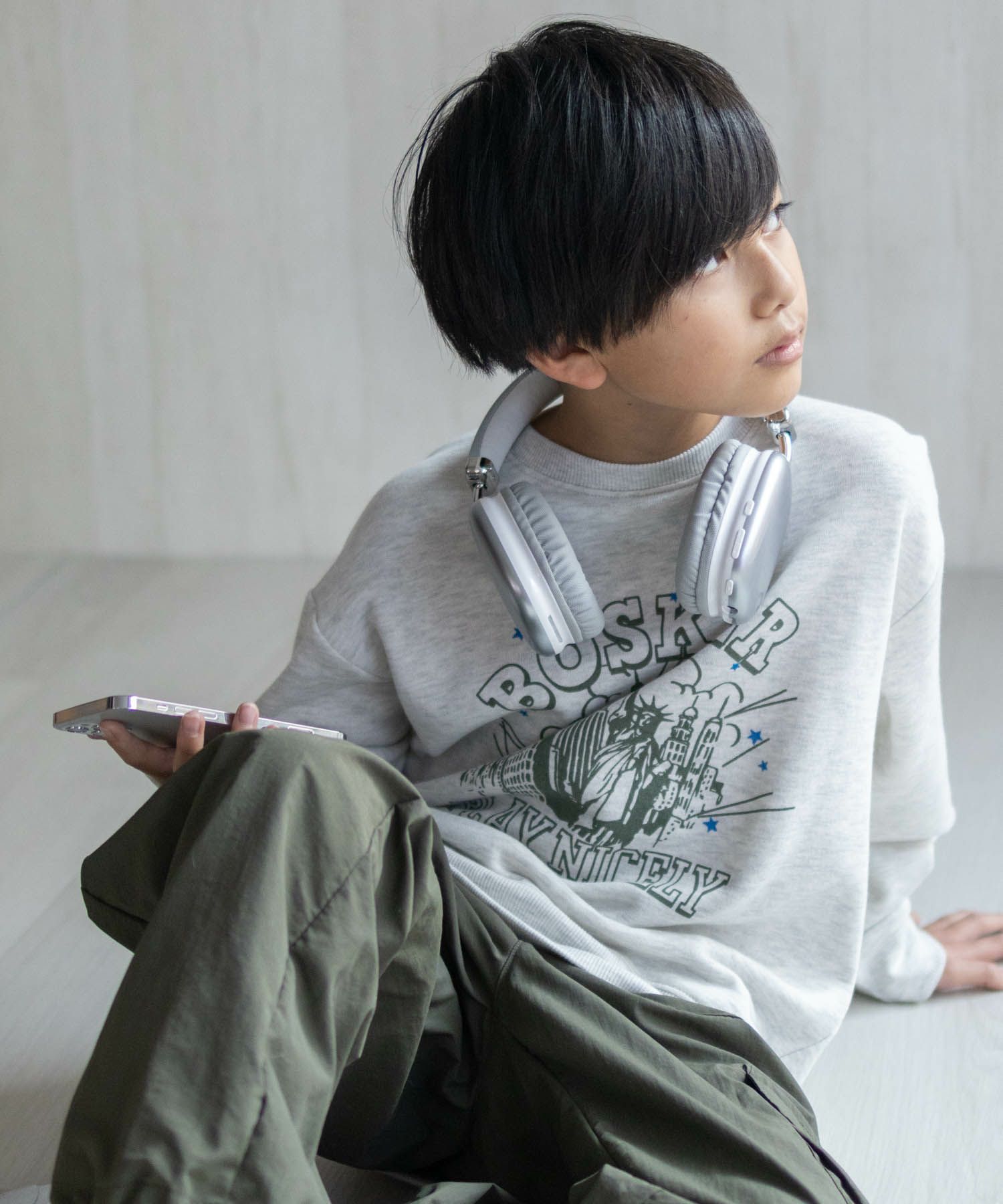 T-GRAPHICS  プリントトレーナー キッズ商品画像-9