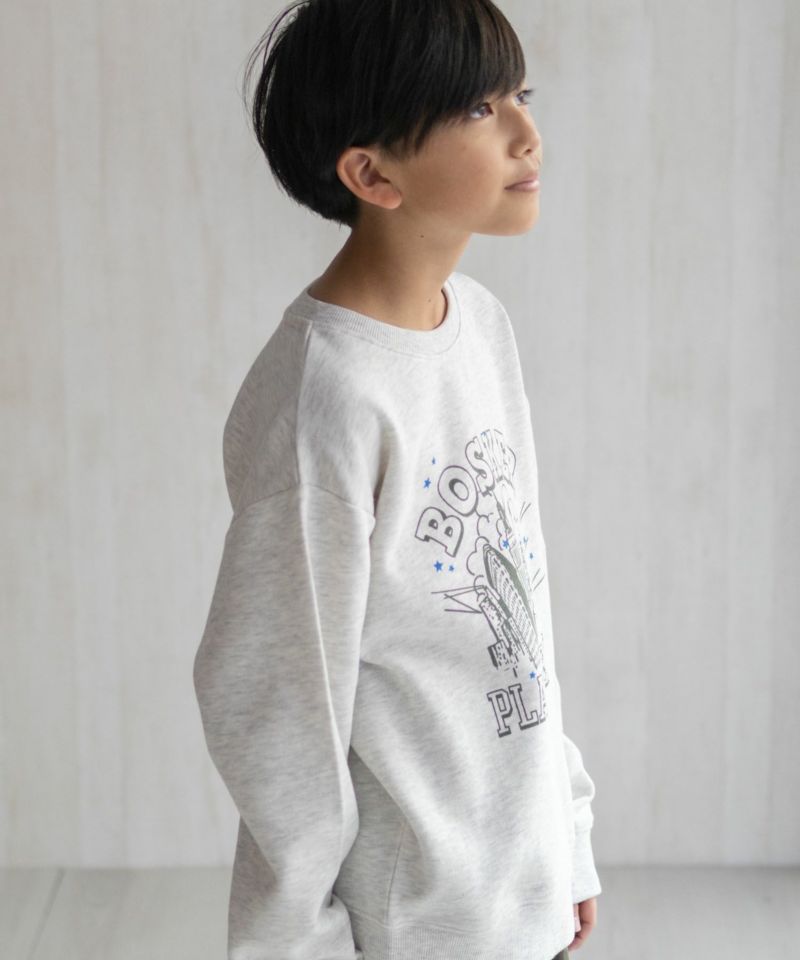 T-GRAPHICS  プリントトレーナー キッズ商品画像-12