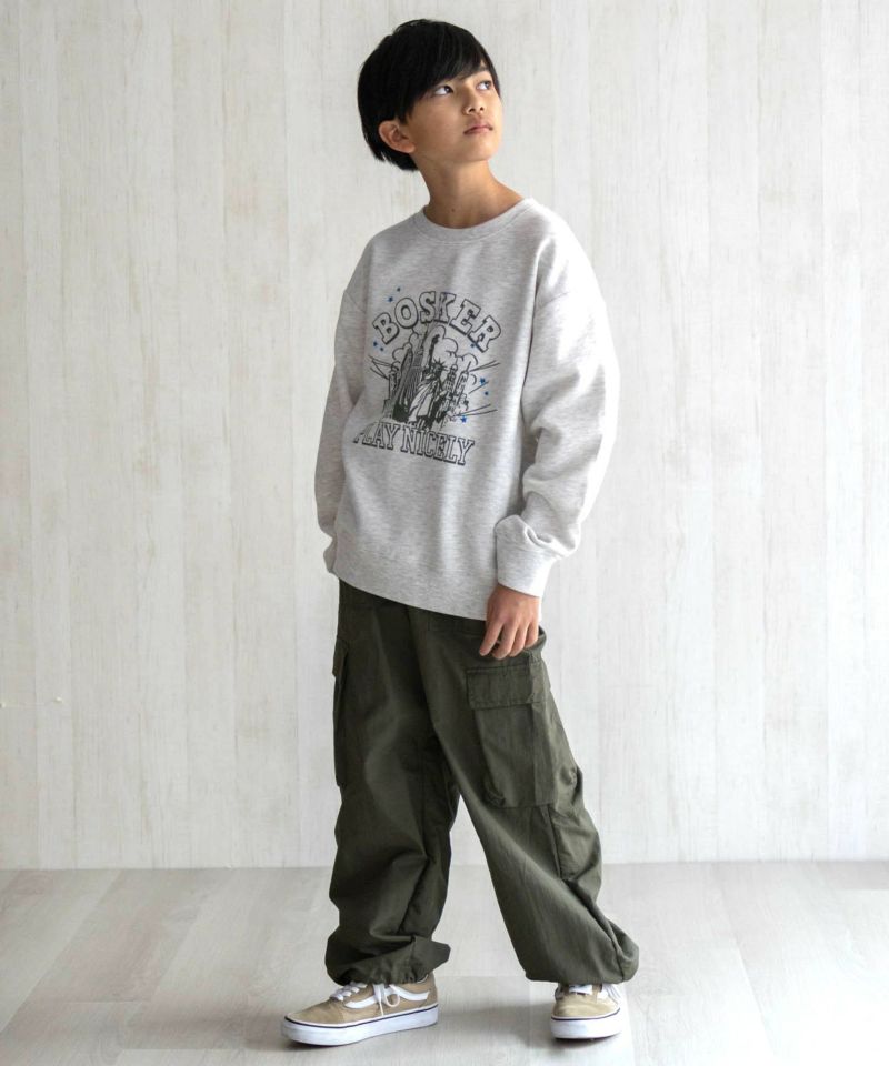 T-GRAPHICS  プリントトレーナー キッズ商品画像-13