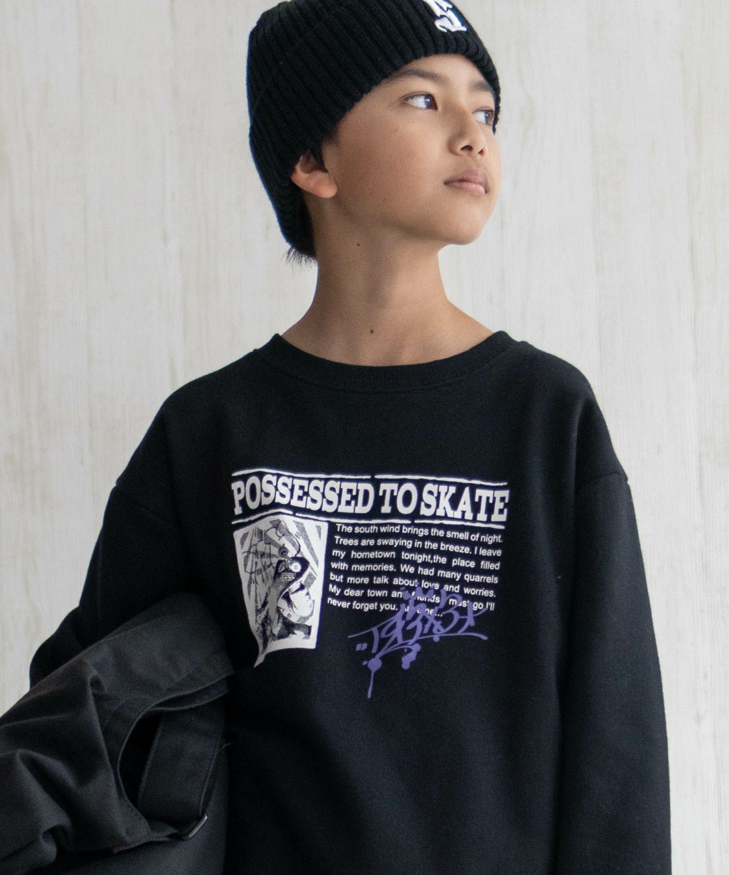 T-GRAPHICS プリントトレーナー キッズ商品画像-3