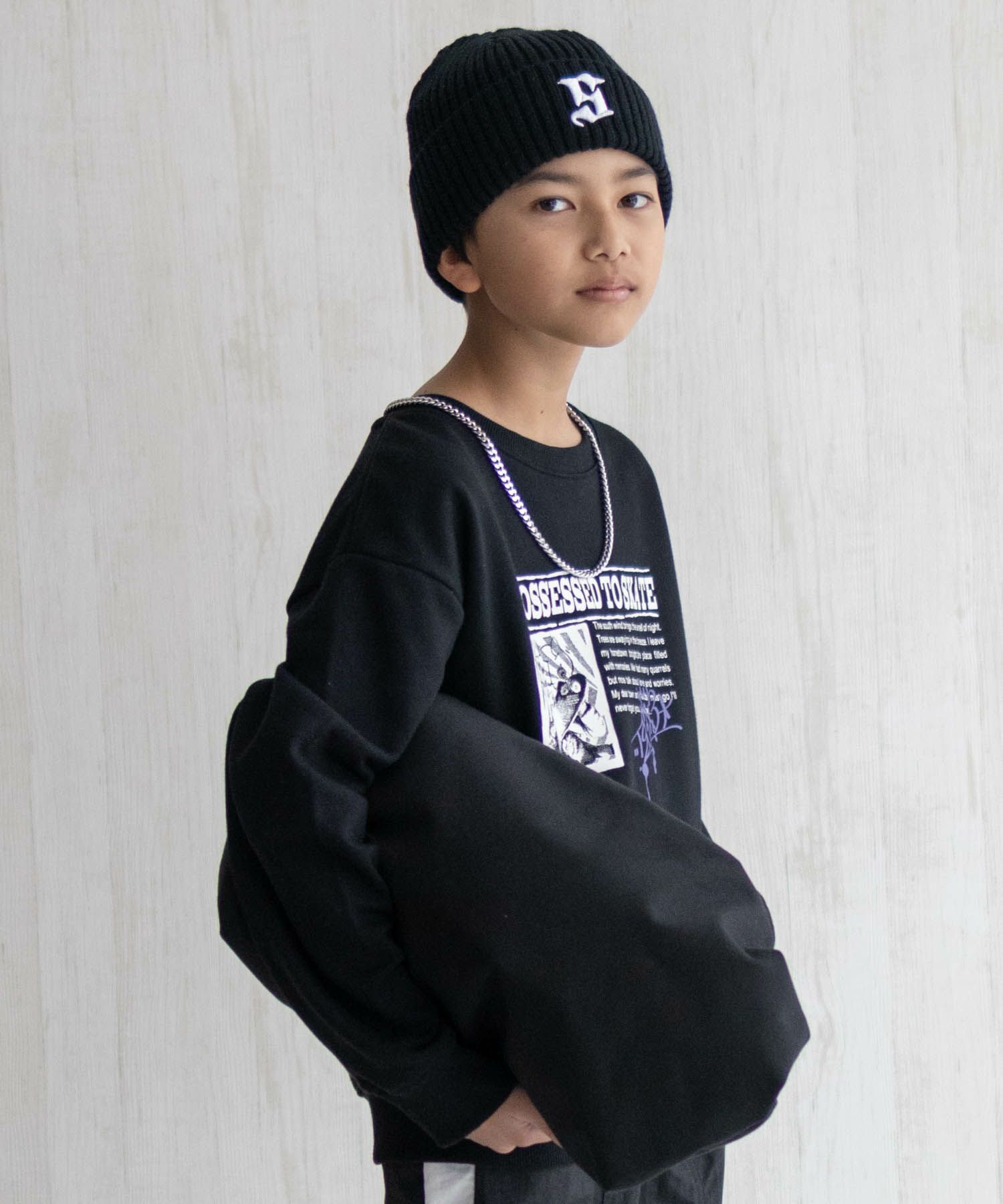 T-GRAPHICS プリントトレーナー キッズ