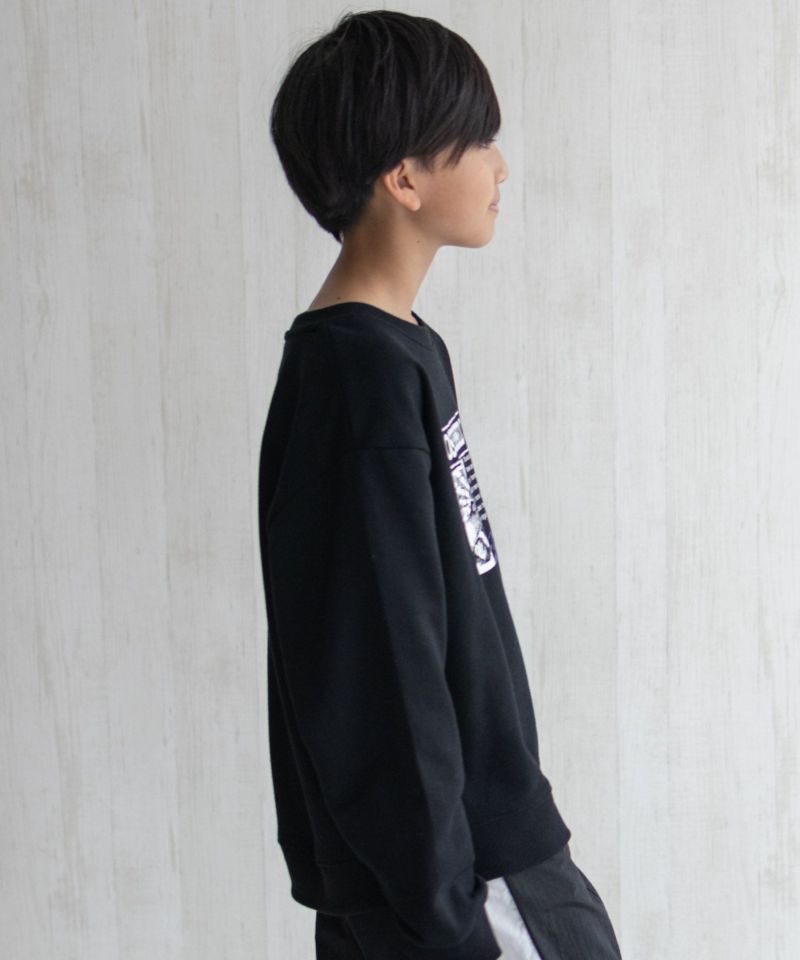 T-GRAPHICS プリントトレーナー キッズ商品画像-7