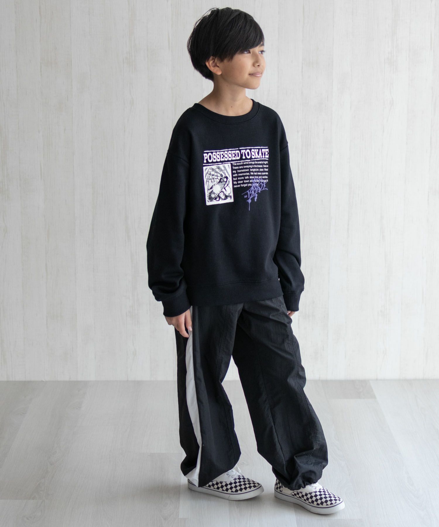 T-GRAPHICS  プリントトレーナー キッズ商品画像-9