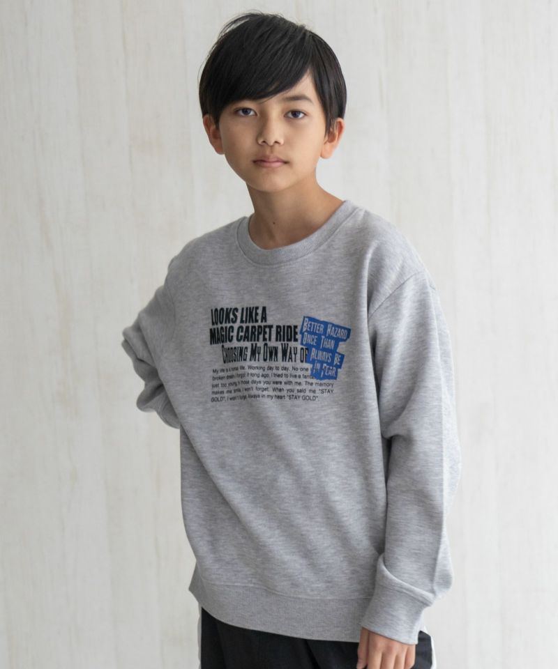 T-GRAPHICS  プリントトレーナー キッズ商品画像-12