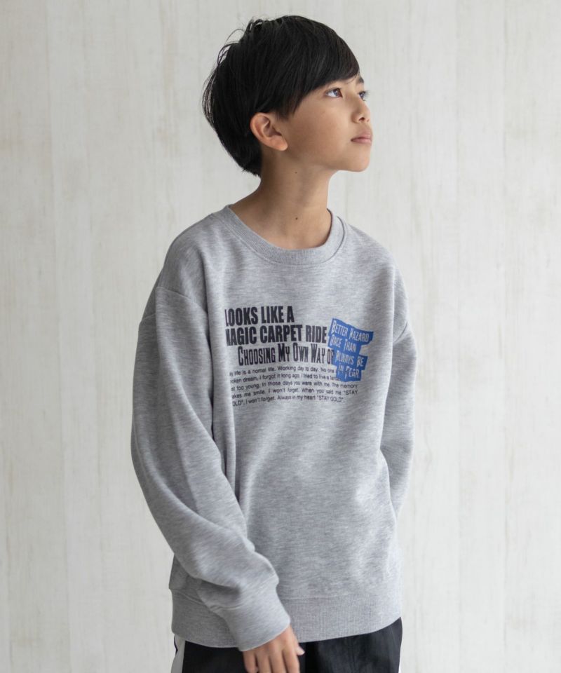 T-GRAPHICS  プリントトレーナー キッズ商品画像-13