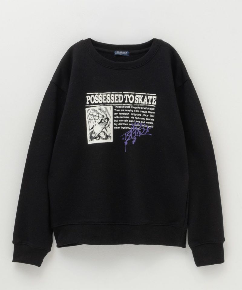 T-GRAPHICS  プリントトレーナー キッズ商品画像-15