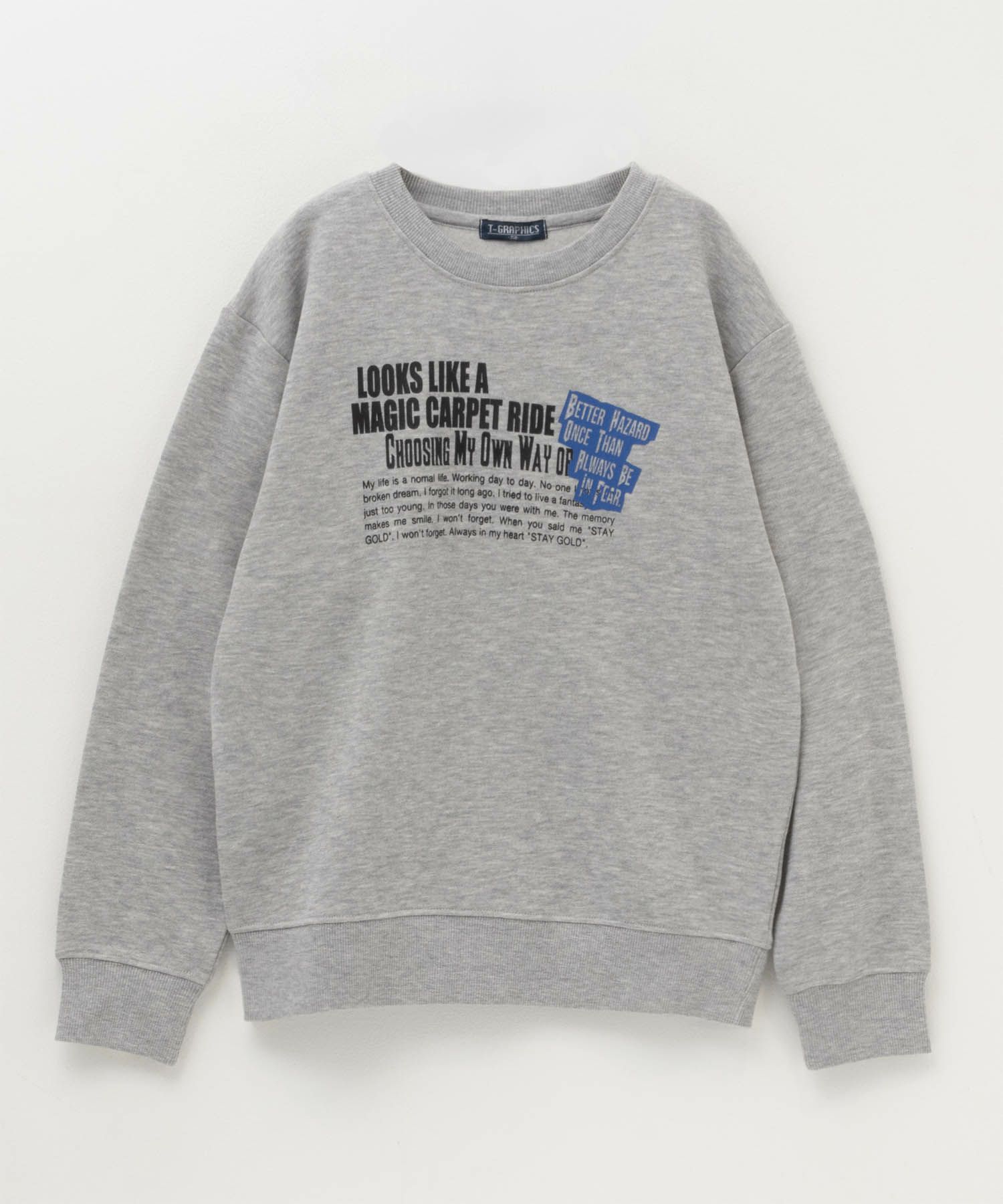 T-GRAPHICS  プリントトレーナー キッズ商品画像-17
