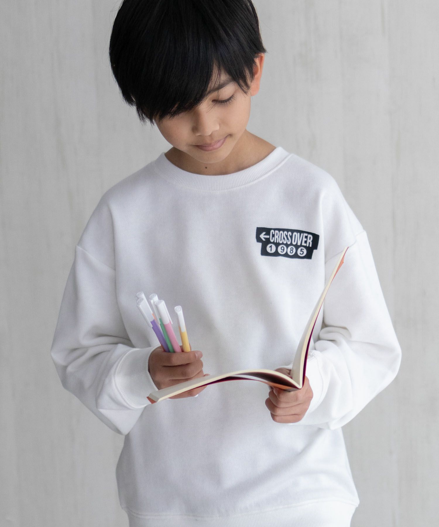 T-GRAPHICS  プリントトレーナー キッズ商品画像-3