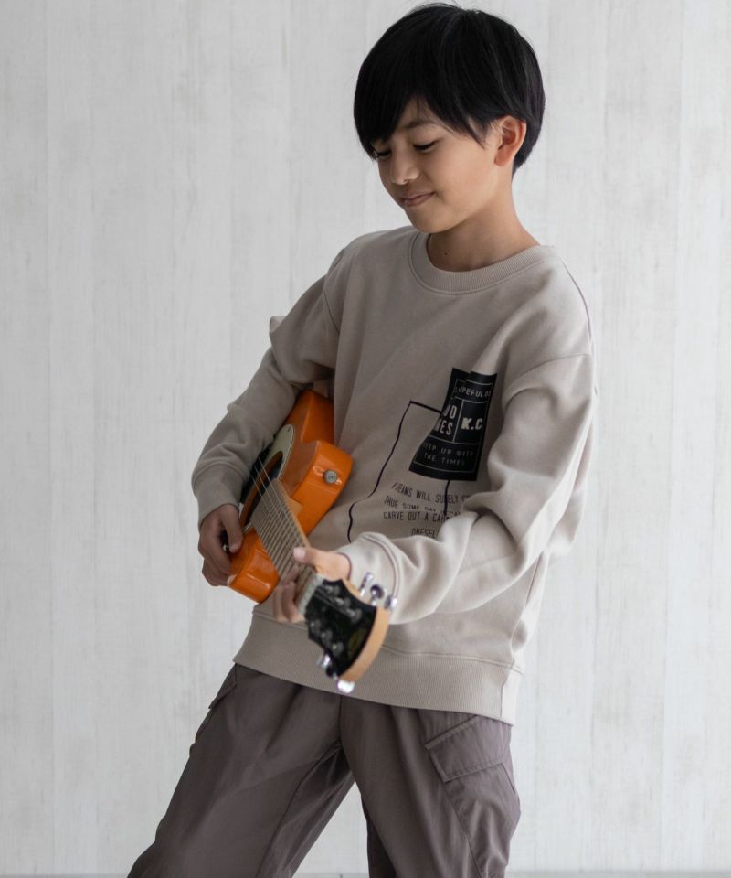 T-GRAPHICS  プリントトレーナー キッズ商品画像-9