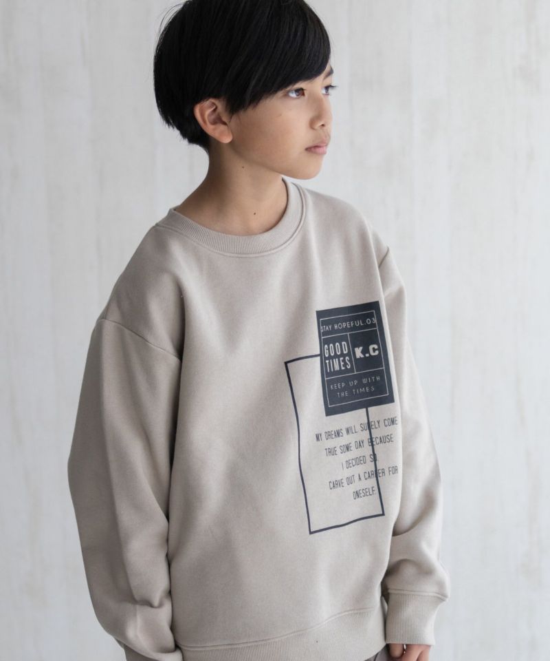 T-GRAPHICS プリントトレーナー キッズ商品画像-10