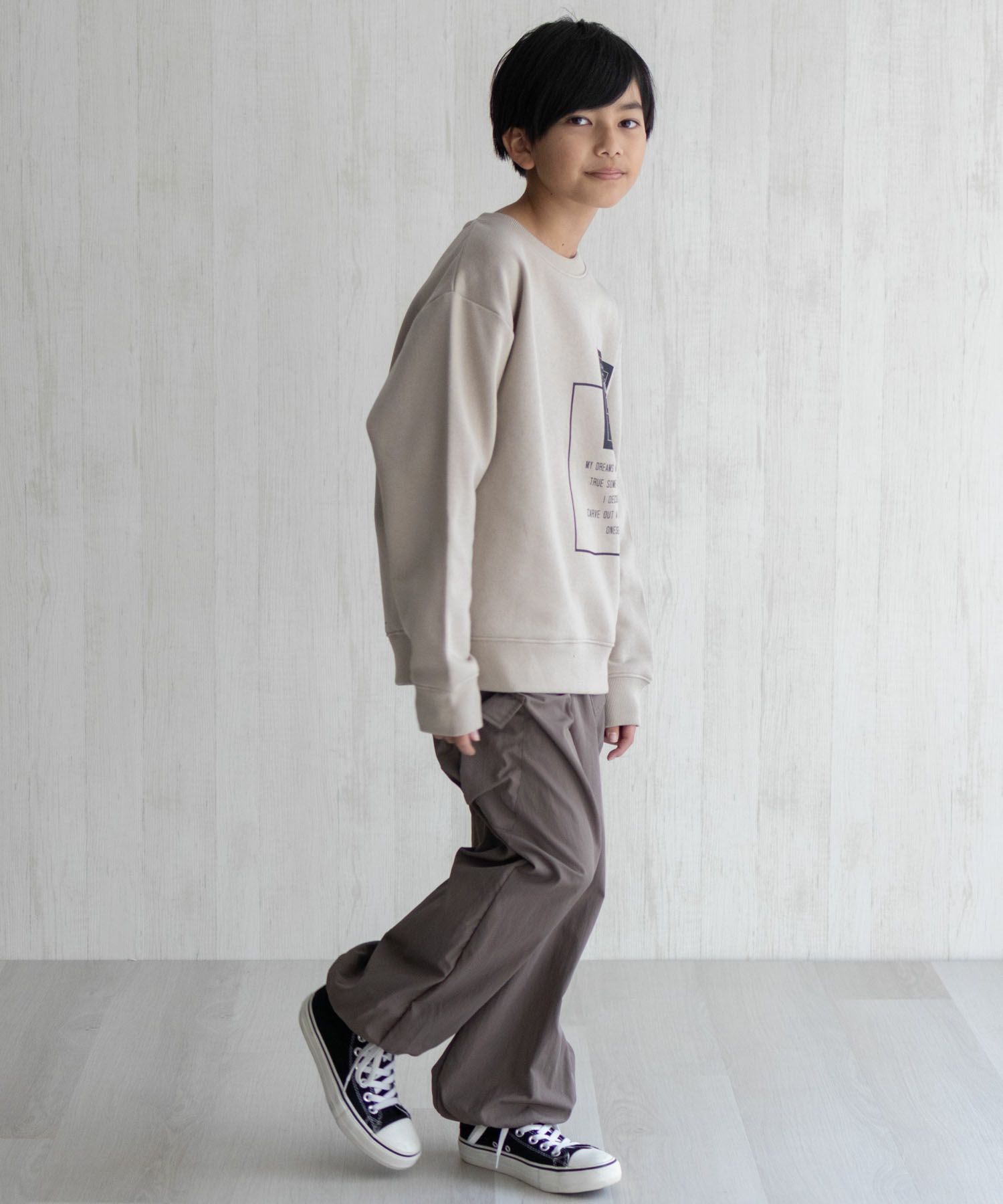 T-GRAPHICS  プリントトレーナー キッズ商品画像-12