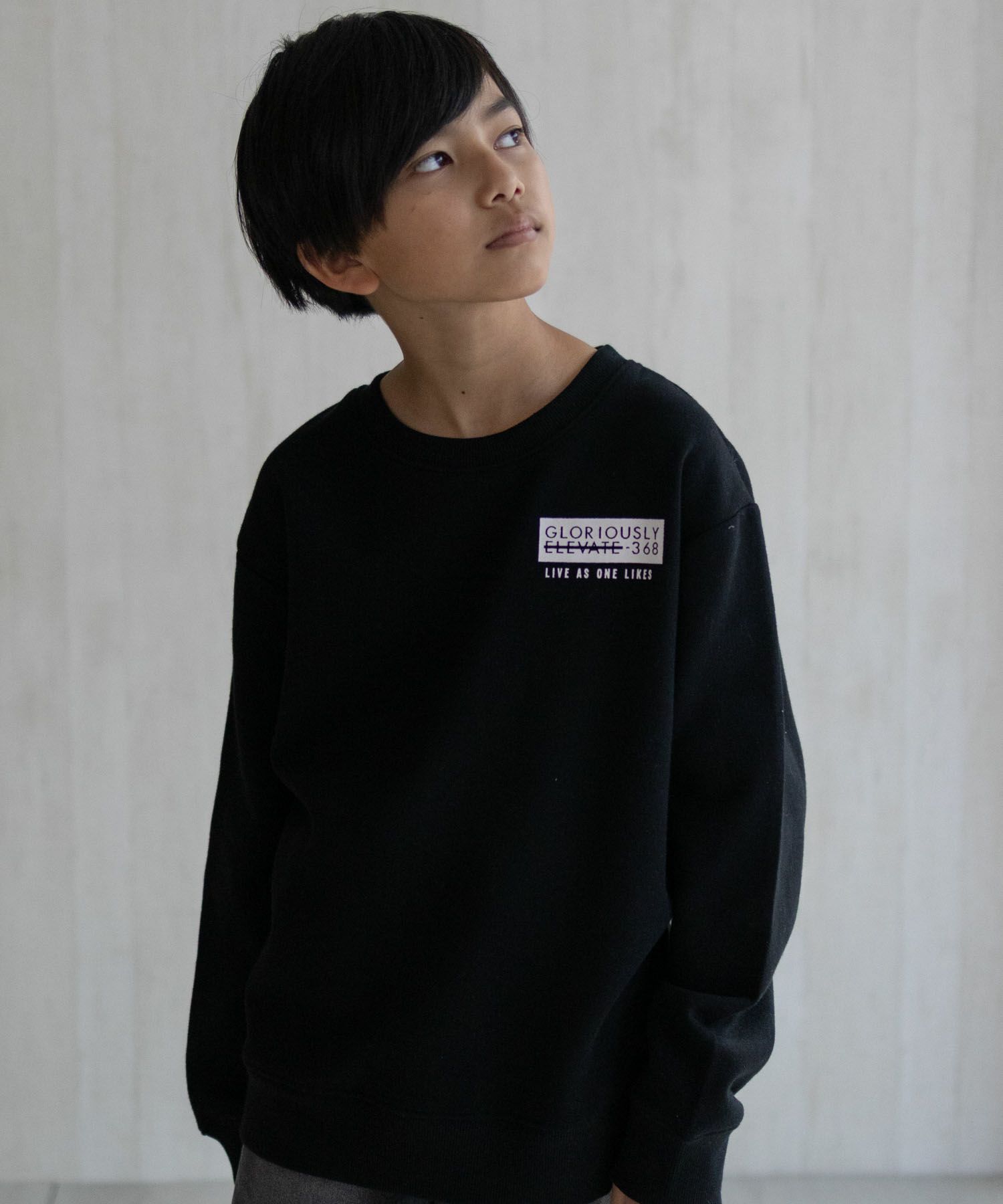 T-GRAPHICS プリントトレーナー キッズ