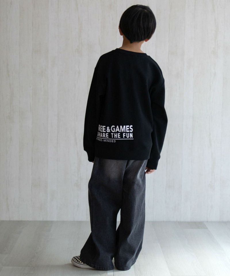 T-GRAPHICS  プリントトレーナー キッズ商品画像-8