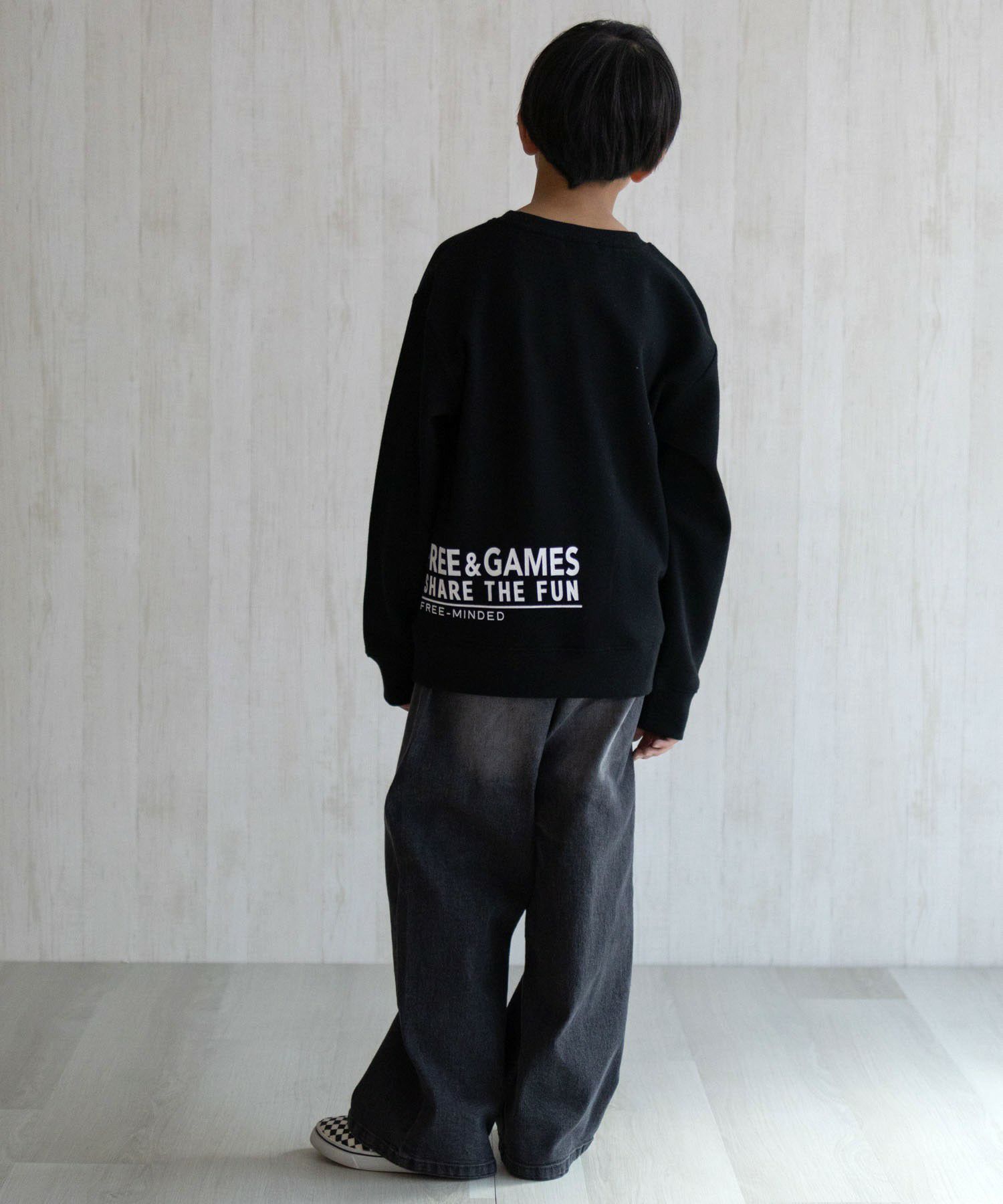 T-GRAPHICS プリントトレーナー キッズ