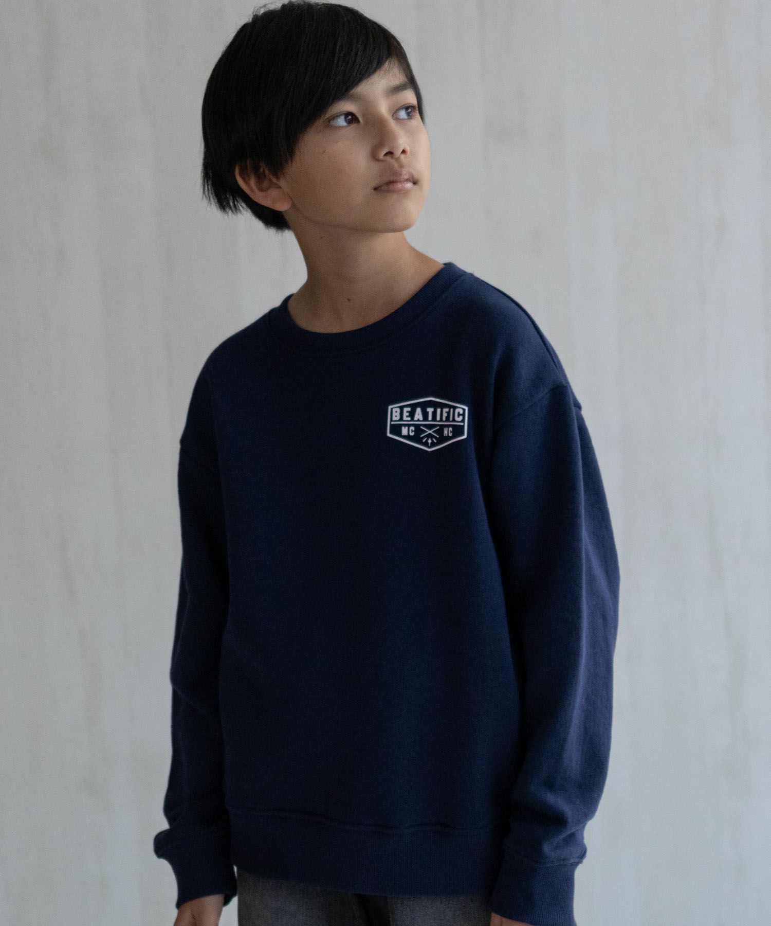 T-GRAPHICS プリントトレーナー キッズ