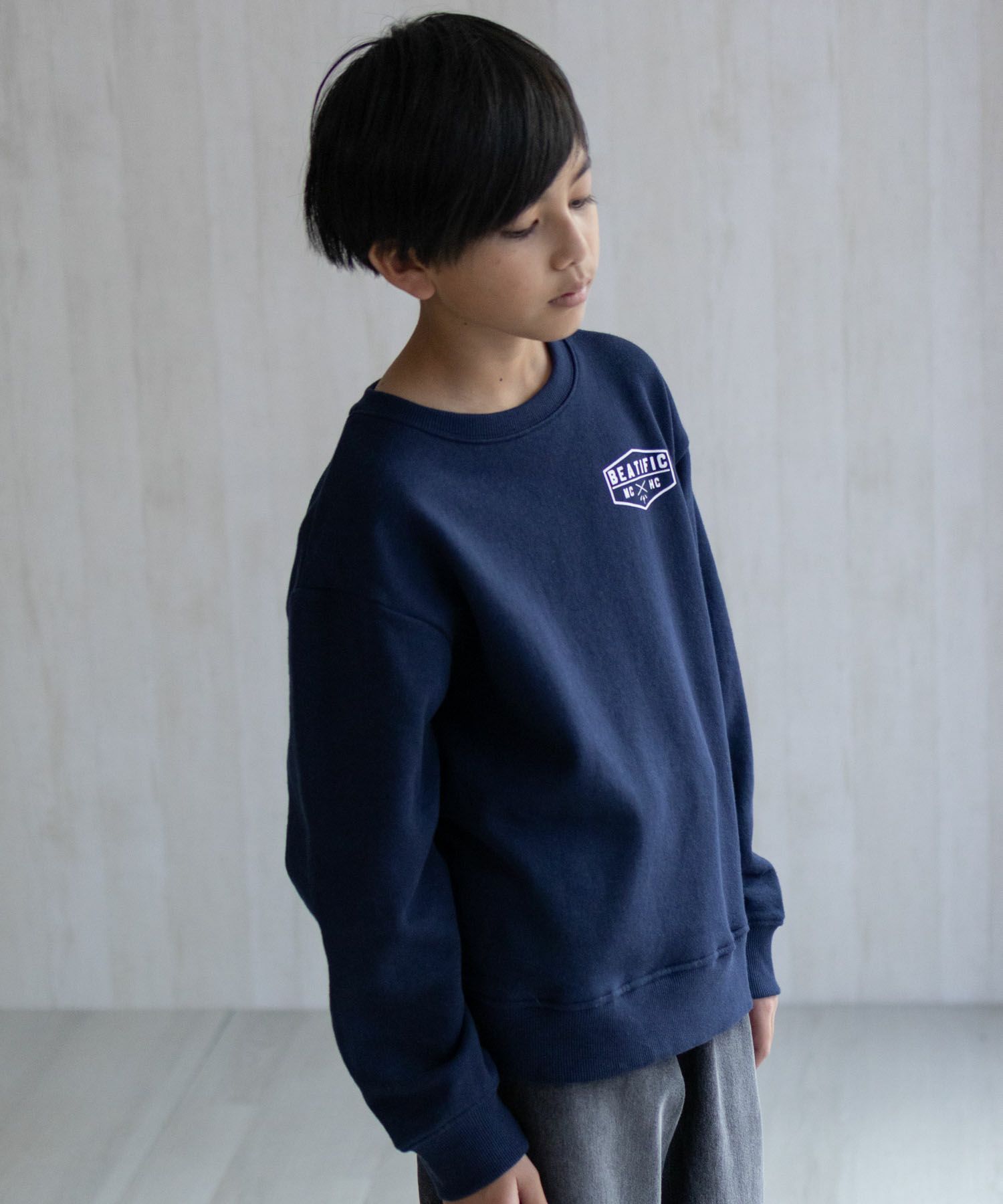 T-GRAPHICS プリントトレーナー キッズ